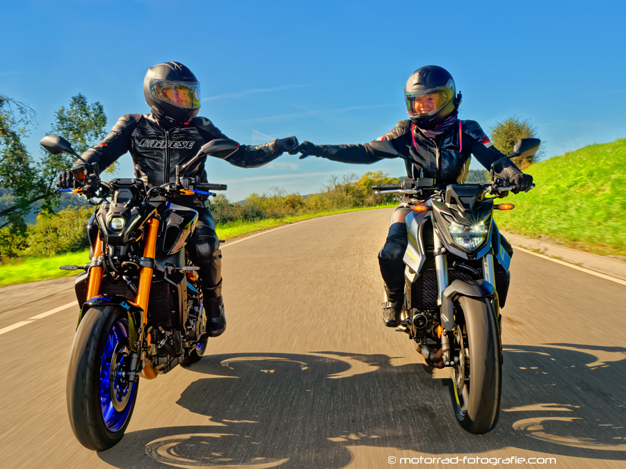 Motorrad Fotoshooting Paarshooting